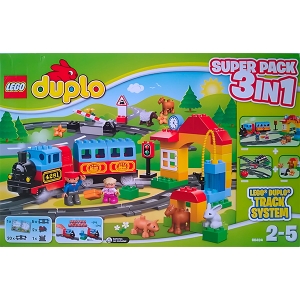 Конструктор LEGO Duplo 66494 Железная дорога 3 в 1