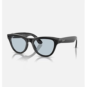 Очки с камерой Ray Ban Skyler Shiny Black