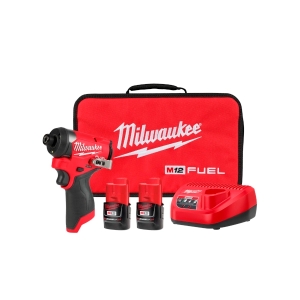 Набор инструментов Milwaukee Fuel M12 3453-22 Impact Driver Kit