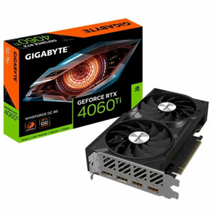 Видеокарта Gigabyte GeForce RTX 4060TI WINDFORCE OC 8Gb (GV-N406TWF2OC-8GD)