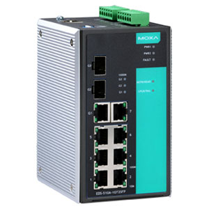 Коммутатор Moxa EDS-510A-1GT2SFP