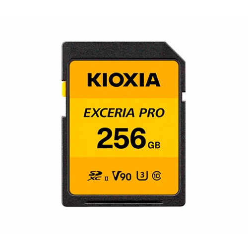 Карта памяти Kioxia Exceria Pro UHS-II U3 V90 256GB