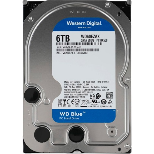 Накопитель HDD Western Digital 6TB Blue WD60EZAX