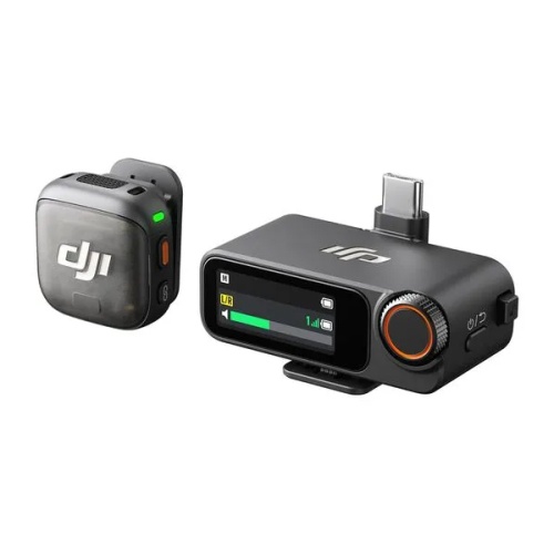 Микрофон DJI Mic 3 (1 передатчик + 1 приёмник)